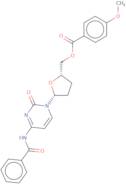 5'-O-p-Anisoyl-N4-benzoyl-2',3'-dideoxycytidine