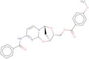 2,3'-Anhydro-5'-O-p-anisoyl-N4-benzoyl-2'-deoxycytidine