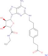 4-[2-[[6-Amino-9-(N-ethyl-b-D-ribofuranuronamidosyl)-9H-purin-2-yl]amino]ethyl]benzenepropanoic ...