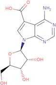 4-Amino-7-(β-D-ribofuranosyl)-7H-pyrrolo[2.3-d]pyrimidine-5-carboxylic acid