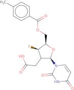 2'-O-Acetyl-3'-deoxy-3'-fluoro-5'-O-toluoyluridine