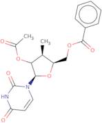 2'-O-Acetyl-5'-O-benzoyl-3'-deoxy-3'-C-methyluridine