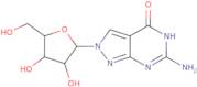 6-Amino-2,5-dihydro-2-(b-D-ribofuranosyl)-4H-pyrazolo[3,4-d]pyrimidin-4-one