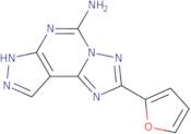 5-Amino-2-(2-furanyl)-7H-pyrazolo[4,3-e][1,2,4] triazolo[1,5-c] pyrimidine