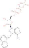 4-Amino-3-(1-naphthylmethyl)-1H-pyrazolo[3,4-d]pyrimidine-1-(b-D-ribofuranosyl-5'-triphosphate)