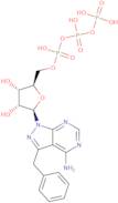 4-Amino-3-benzyl-1H-pyrazolo[3,4-d]pyrimidine 1-b-D-ribofuranosyl 5'-triphosphate