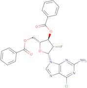 2-Amino-6-chloro-9-(2-deoxy-3,5-di-O-benzoyl-2-fluoro-b-D-arabinofuranosyl)purine