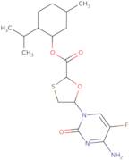 5-(4-Amino-5-fluoro-2-oxo-1(2H)-pyrimidinyl)-1,3-oxathiolane-2-carboxylic acid 5-methyl-2-(1-methy…