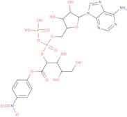 Adenosine-5'-O-diphospho-(1''-(4-nitrophenoxy)-ribose) sodium