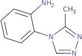 2-(3-Methyl-4H-1,2,4-triazol-4-yl)aniline