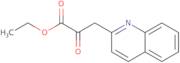 Ethyl 2-oxo-3-(quinolin-2-yl)propanoate