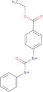 Ethyl 4-[(anilinocarbonyl)amino]benzenecarboxylate