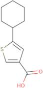 5-Cyclohexylthiophene-3-carboxylic acid