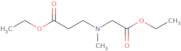 Ethyl 3-((2-ethoxy-2-oxoethyl)(methyl)amino)propanoate