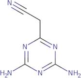 2-(Diamino-1,3,5-triazin-2-yl)acetonitrile