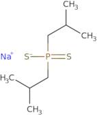 Sodium [bis(2-methylpropyl)(sulfanylidene)-λ5-phosphanyl]sulfanide