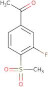 3'-Fluoro-4'-(methylsulphonyl)acetophenone