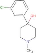 4-(3-Chlorophenyl)-4-hydroxy-1-methylpiperidine
