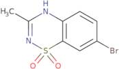 7-Bromo-3-methyl-4H-1,2,4-benzothiadiazine-1,1-dione