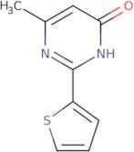 6-Methyl-2-(thiophen-2-yl)-3,4-dihydropyrimidin-4-one