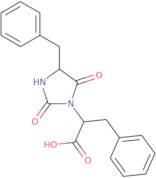 2-(4-Benzyl-2,5-dioxoimidazolidin-1-yl)-3-phenylpropanoic acid