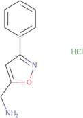 (3-Phenylisoxazol-5-yl)methylamine hydrochloride