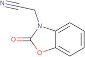 (2-Oxo-1,3-benzoxazol-3(2H)-yl)acetonitrile