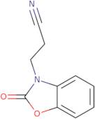 3-(2-Oxo-2,3-dihydro-1,3-benzoxazol-3-yl)propanenitrile