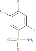4-Chloro-2,5-difluorobenzenesulfonamide