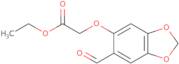 Ethyl 2-[(6-formyl-1,3-dioxaindan-5-yl)oxy]acetate