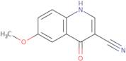 4-Hydroxy-6-methoxyquinoline-3-carbonitrile