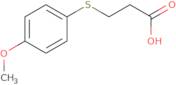 3-[(4-Methoxyphenyl)sulfanyl]propanoic acid