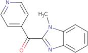 (1-Methyl-1H-benzoimidazol-2-yl)-pyridin-4-yl-methanone