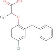 2-(2-Benzyl-4-chlorophenoxy)propanoic acid