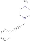 1-Methyl-4-(3-phenylprop-2-yn-1-yl)piperazine