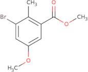 Methyl 3-bromo-5-methoxy-2-methylbenzoate