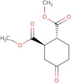1,2-dimethyl rel-(1r,2r)-4-oxocyclohexane-1,2-dicarboxylate
