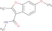 6-Methoxy-N,2-dimethylbenzofuran-3-carboxamide