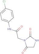 N-(4-Chlorophenyl)-2-(2,5-dioxo-1-imidazolidinyl)acetamide