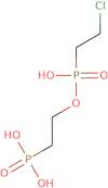 (2-([(2-Chloroethyl)(hydroxy)phosphoryl]oxy)ethyl)phosphonic acid