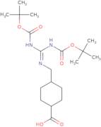 4-Trans-[(Boc)2-guanidino]cyclohexane carboxylic acid