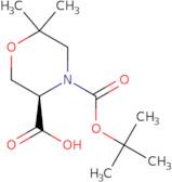 (R)-4-Boc-6,6-Dimethyl-morpholine-3-carboxylic acid