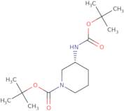 (R)-tert-Butyl 3-((tert-butoxycarbonyl)amino)piperidine-1-carboxylate ee