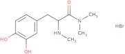 (S)-3-(3,4-Dihydroxyphenyl)-N,N-dimethyl-2-methylaminopropionamide hydrobromide