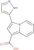 -3(1H-Pyrazol-3-Yl)-Indolizine-1-Carboxylic Acid
