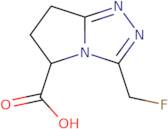 3-(Fluoromethyl)-6,7-dihydro-5H-pyrrolo[2,1-c][1,2,4]triazole-5-carboxylic acid