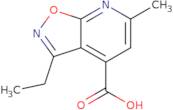 3-Ethyl-6-methylisoxazolo[5,4-b]pyridine-4-carboxylic acid