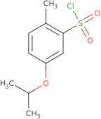 2-Methyl-5-propan-2-yloxybenzenesulfonyl chloride