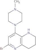 6-Bromo-8-(4-methylpiperazin-1-yl)-1,2,3,4-tetrahydro-1,5-naphthyridine