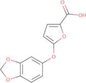 5-(1,3-Dioxaindan-5-yloxy)furan-2-carboxylic acid